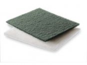 Skurnylon 15x22cm vit