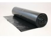 Plastsäck LD 125l 40my svart 25/RL