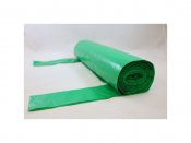 Plastsäck optisk 70L 45my grön 25/RL