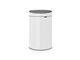 Papperskorg BRABANTIA Touch Bin 40L vit
