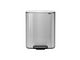 Papperskorg BRABANTIA Pedal Bo 2x30LMatt