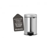 Papperskorg BRABANTIA Pedal New 3L Matt