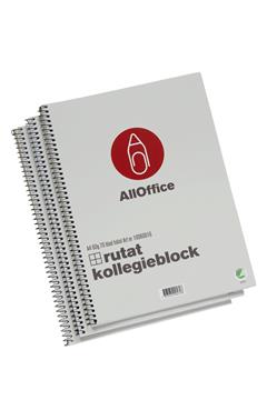 Kollegieblock rutat A4 3 st / förpackning