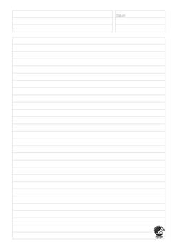 Konferensblock linjerat 10 blad A4 25 st / förpackning