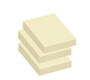 Notisar Info Notes gul 50x40 mm 3 st / förpackning