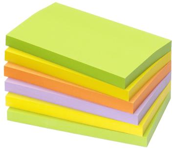 Notisar Info notes Spring Line 100 blad 6/fp 125x75mm 6 st / förpackning