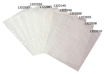 Arbetsblad halva linjerat 14,5mm/olinjerat 70g A4 500 st / förpackning