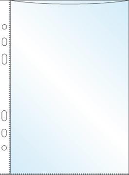 Plastficka PP 0,075mm präglad A5 100 st / förpackning