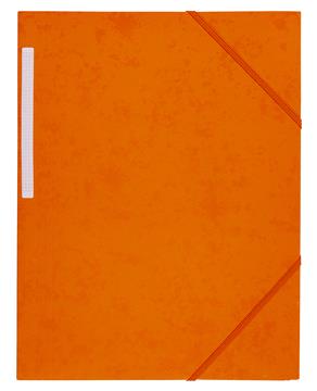 Snoddmapp kartong 3-klaff orange A4 1 st / förpackning