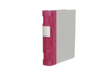 Gaffelpärm Keba Frost 55mm rosa/transparent A4+ 1 st / förpackning