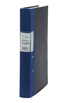 Gaffelpärm Premium Trärygg FSC blå A4 40mm