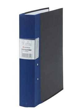 Gaffelpärm Premium Trärygg FSC blå A4 60mm