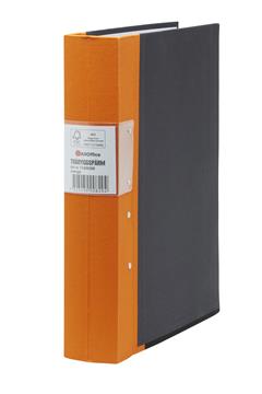 Gaffelpärm Premium Trärygg FSC orange A4 60mm