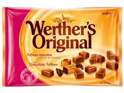 Godis WERTHERS kola 1kg