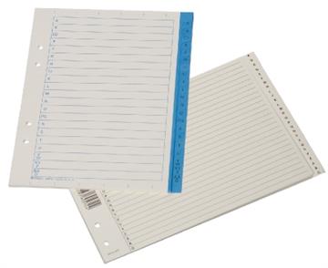 Pärmregister papper A-Ö A3L