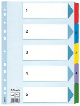 Pärmregister Mylar 1-5 A4
