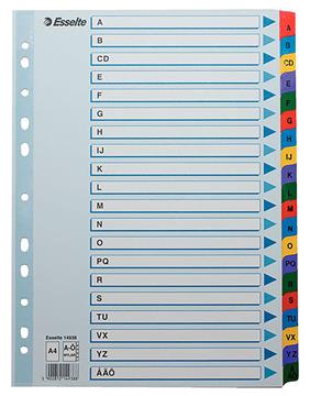 Pärmregister Mylar A-Ö A4