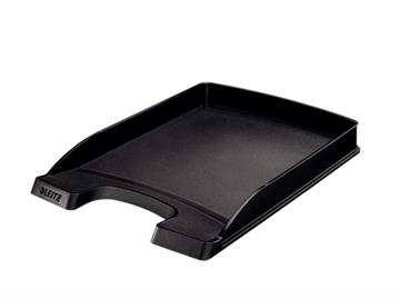 Brevkorg Leitz Slim svart 1 st / förpackning