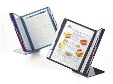 Bordsställ Durable Vario 10 paneler blandade färger A4 1 st / förpackning