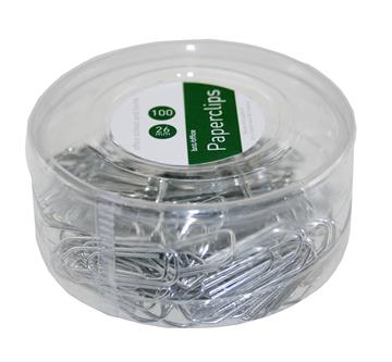 Gem metall silver 26mm 100/fp