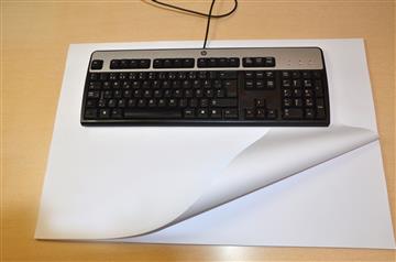 Skrivbordsblock AllOffice 100 gram 50 blad vit 60x40cm