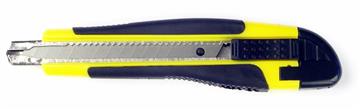 Brytkniv med gummigrepp 9mm låsbar