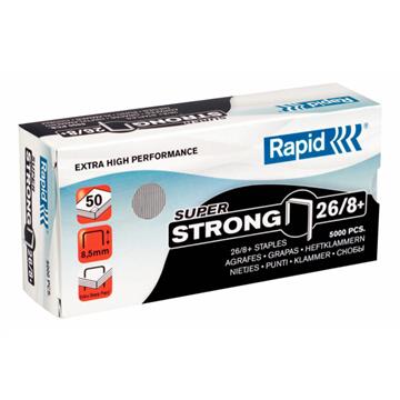 Häftklammer Rapid 26/8+ Superstrong 5000st/fp 5000 st / förpackning
