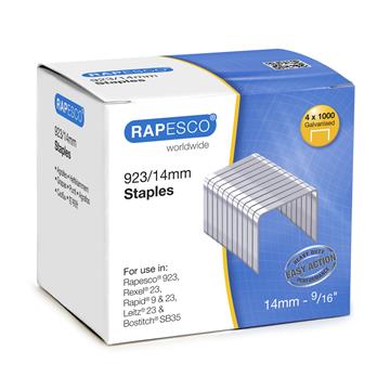 Häftklammer Rapesco 9/14 (923/14) 4000st/fp 4000 st / förpackning