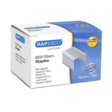 Häftklammer Rapesco 9/10 (923/10) 4000st/fp 4000 st / förpackning