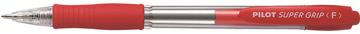 Kulspetspenna Pilot Supergrip röd fin