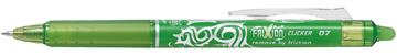 Pilot frixion ljusgrön raderbar penna Gelpenna