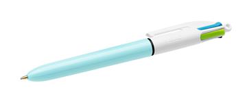 Kulpenna BIC Fun 4-färg Lila/Rosa/Turkos/Lime