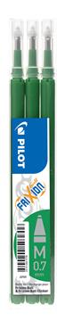 Kulpatron Pilot Frixion Clicker grön 0,7 3 st / förpackning