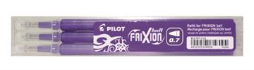 Kulpatron Pilot Frixion Clicker lila 0,7 3 st / förpackning