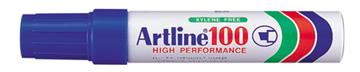 Märkpenna Artline 100 blå extrabred