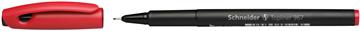 Fiberpenna Schneider Topliner 967 röd 0,4