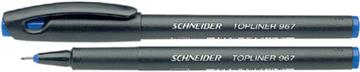 Fiberpenna Schneider Topliner 967 blå 0,4