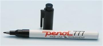 Märkpenna Penol 777 permanent svart X-fine