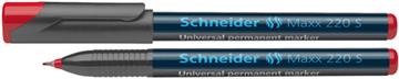 Overheadpenna Schneider 220 röd superfine