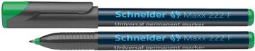 Overheadpenna Schneider 222 grön fine
