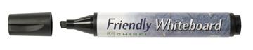 Whiteboardpenna Friendly snedskuren svart