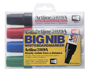 Whiteboardpenna Artline 5109A 10mm 4 st / förpackning