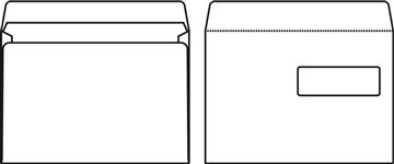Kuvert Sober E5 H2 SH vit 90g 500 st / förpackning