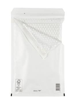 Bubbelpåse Nr 19 stripseal vit 300x445mm 50/fp vit FSC märkt 50 st / förpackning