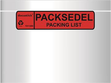 Packsedelkuvert C6 med tryck 100st/fp 252g 100 st / förpackning