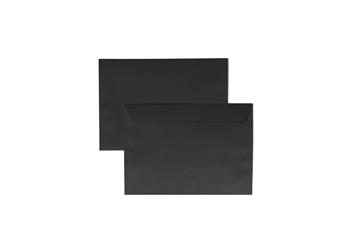 Kuvert Black Line C6 stripseal 120g 500 st / förpackning