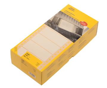 Dataetikett Avery Dot Matrix 1 bana 88,9x23mm 6000 st / förpackning