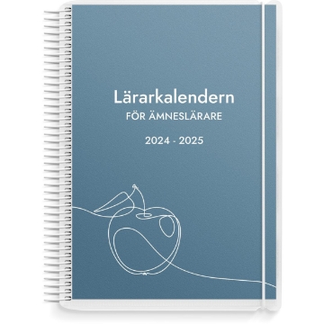 Almanacka Burde 1252 Lärarkalendern Ämneslärare 24-25 A5