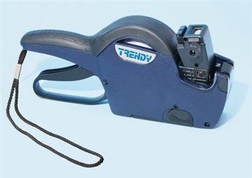 Prismärkare Trendy Blue 26x12mm 1-radig, 6 tecken Blå