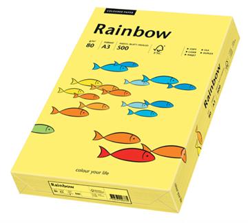 Kopieringspapper Rainbow yellow A4 120g 250 st / förpackning